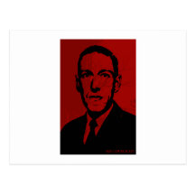 HP Lovecraft Portrait Postcard