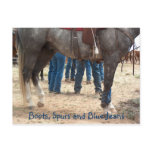 HPIM2203, Boots, Spurs and Blue Jeans postcards