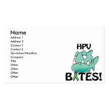 HPV BITES BUSINESS CARD