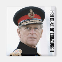 HRH Duke of Edinburgh Magnet