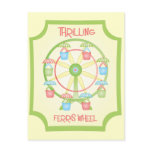hrilling Ferris Wheel postcards