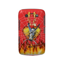 hrome yellow jacket design 2 with fire and web. Case-Mate blackberry case