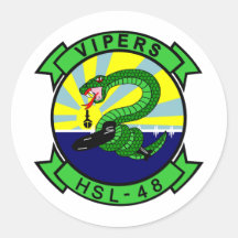 HSL-48 Vipers Stickers