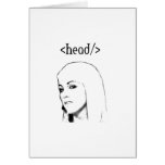 Html header tag cards