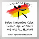 huamn, Before Nationality, Colour, Gender, Age, .. posters