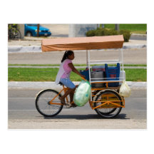 Huatulco street 2 postcard