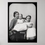 Hubbard & Baby Daguerreotype 1858 posters