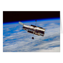 Hubble Space Telescope Greeting Cards