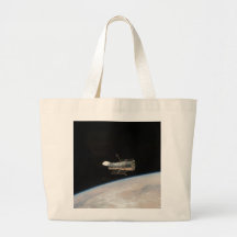 Hubble telescope canvas bags