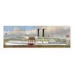 Hudson River Steamer 1877 Bookmark business cards