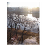 hudson river sunrise postcards