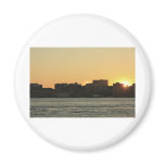 hudson river sunset magnets