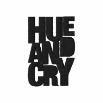 Hue And Cry - Embroidered - T-Shirt (Mens/White)