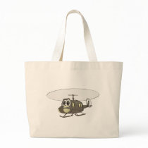 Huey Helicopter Cartoon Bags