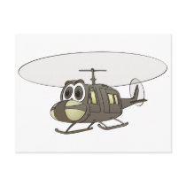 Huey Helicopter Cartoon