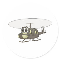 Huey Helicopter Cartoon
