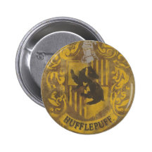 Hufflepuff Crest HPE6 Button