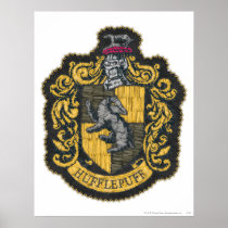 Hufflepuff Crest Poster