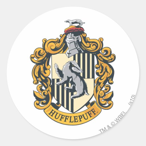 Hufflepuff Crest Sticker