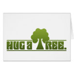 Hug a Tree card
