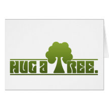 Hug a Tree card