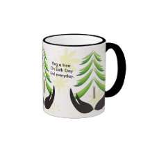 Hug A Tree On Earth Day Mug