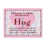 Hug Coupon Postcard