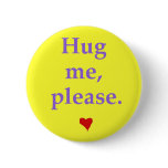 "Hug me" button