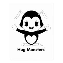 Hug Monsters® Post Card