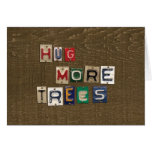 Hug More Trees cards