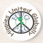 HUG PAC coaster - Peace logo