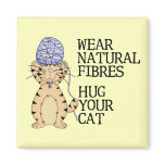 Hug Your Cat Magnets