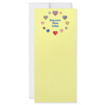 Hug Your Mom Customized Rack Card
