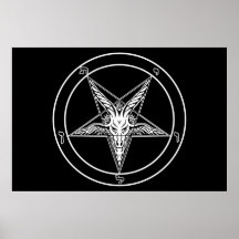 HUGE Baphomet Poster 40"x60"