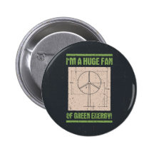 Huge Fan Pinback Buttons