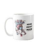 Huge Heart Inside mugs