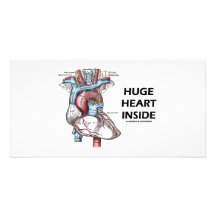 Huge Heart Inside Photo Card