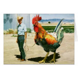 Huge Rooster card