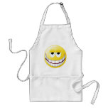 Huge Smile Smiley Face Apron