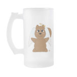 Huggable Angel Brown Squirrel mugs