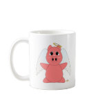 Huggable Angel Pink Piglet mugs