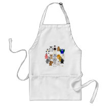 Huggable Animal Peace Sign Aprons