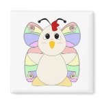 Huggable Chicken Butterfly Magnets