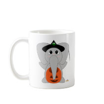Huggable Witch Elephant Mugs
