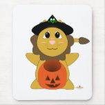 Huggable Witch Lion mousepads