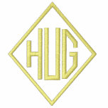 HUGGYEIGHTEEN embroidered shirts
