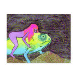 Hugmeleon postcards