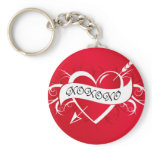 HUGS AND KISSES KEY CHAINS
