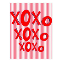 Hugs And Kisses Postcard