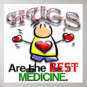 Hugs are the Best Medicine posters
